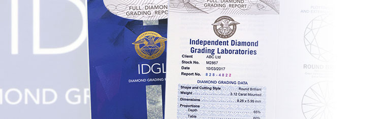 Full Diamond Grading Report